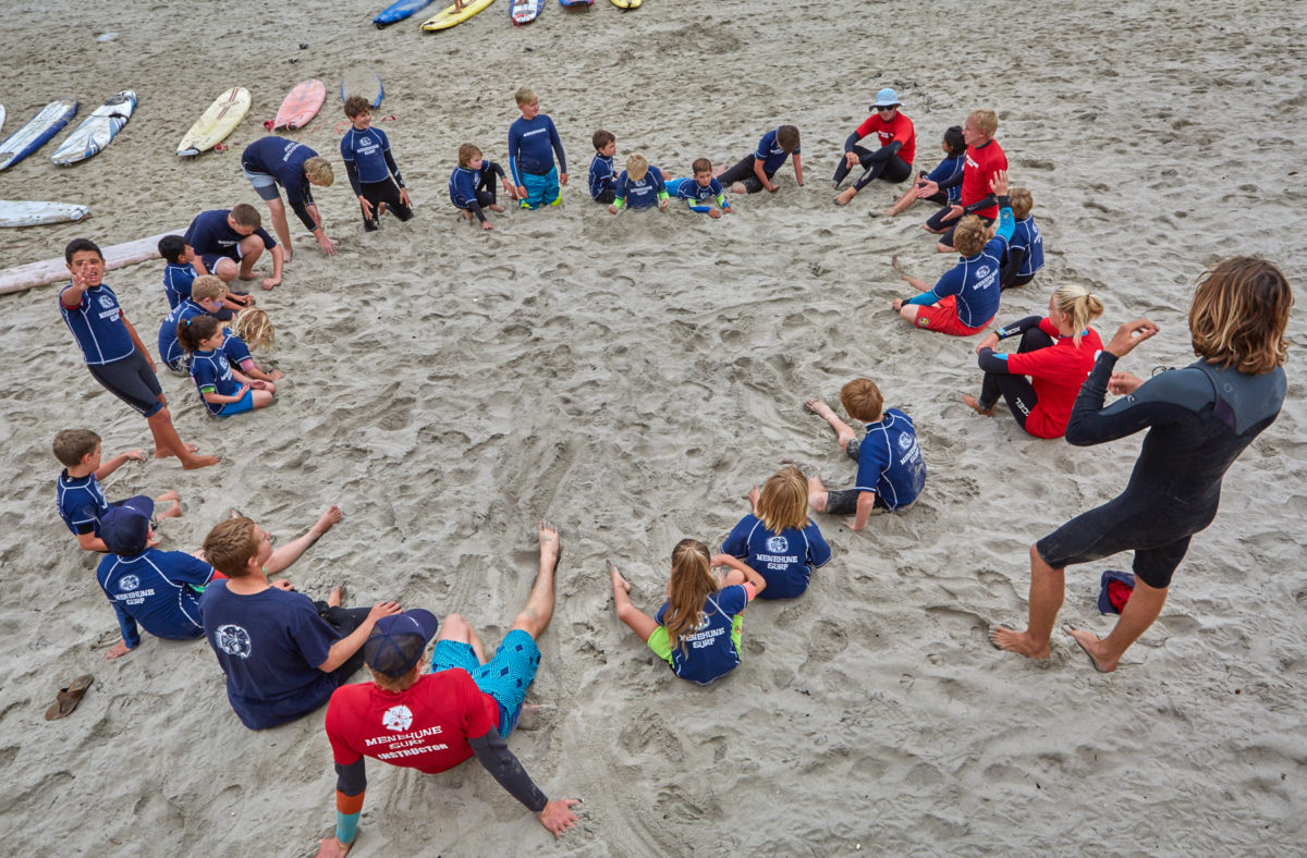 HOLIDAY SURF CAMP Menehune Surf School SAN DIEGO